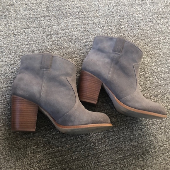 Splendid Brand, grey suede, booties - Picture 4 of 6